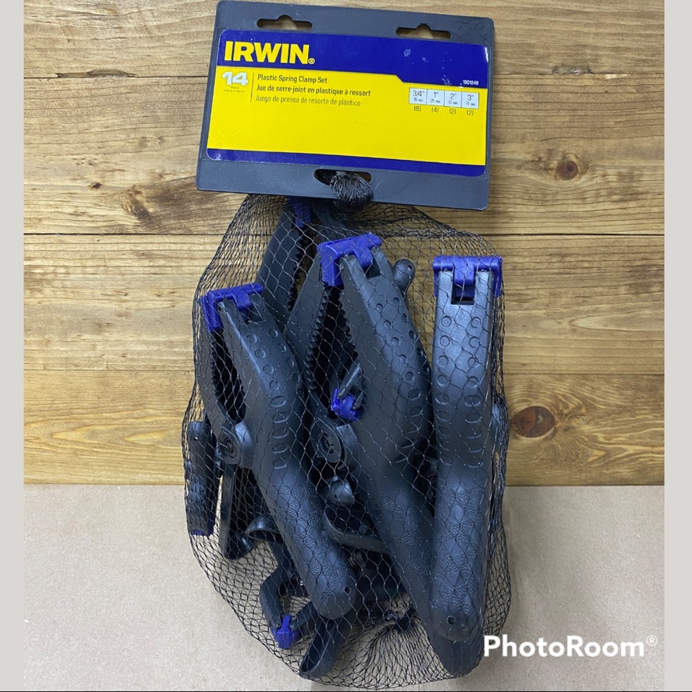IRWIN 14-Pack Assorted Spring Clamps